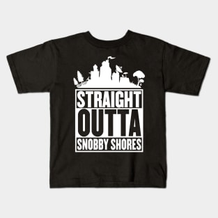 Straight Outta Snobby Shores - Battle Royale Kids T-Shirt